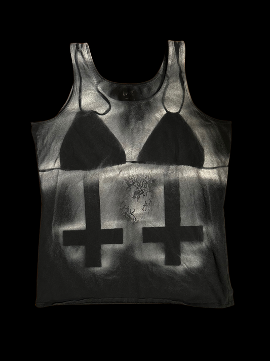 “Bikini cross” tank - Large
