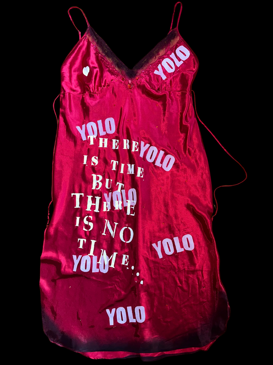 “YOLO / Time” slip - XL