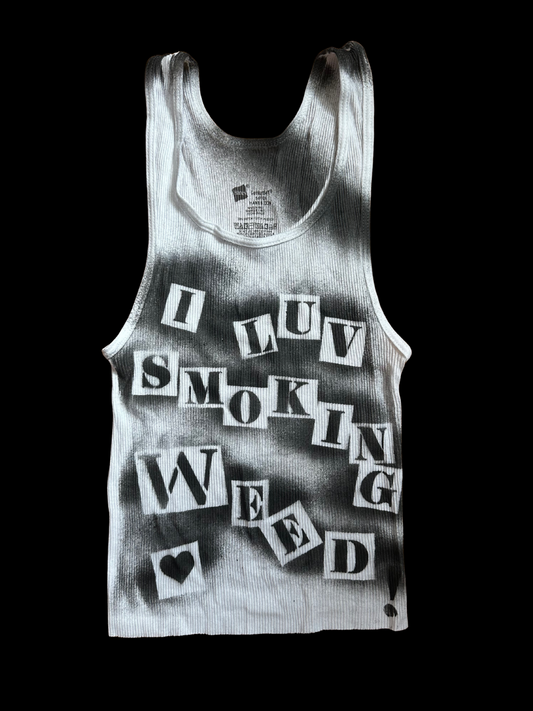 “I Luv Weed” tank - Small