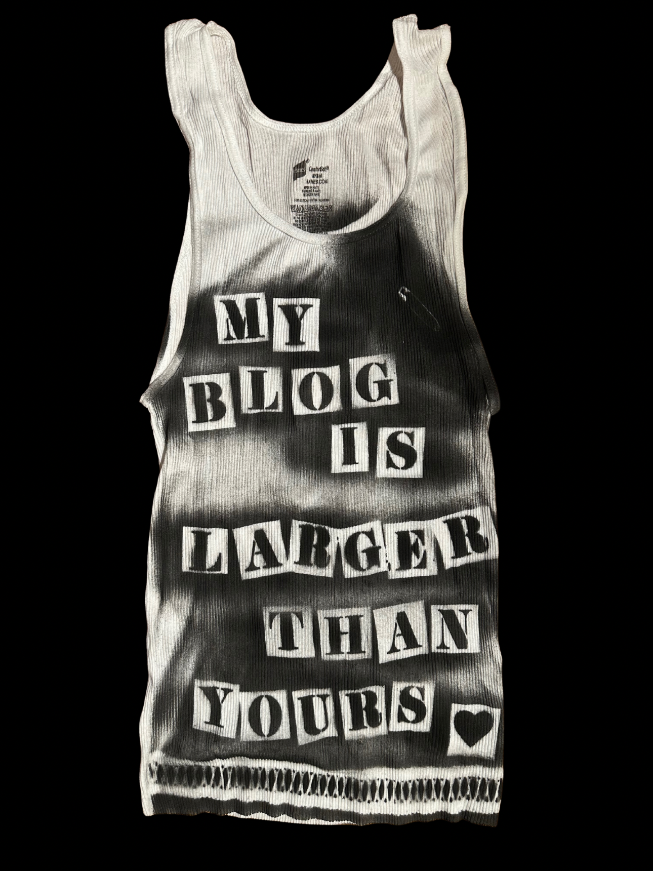 “Blogger” tank - Medium