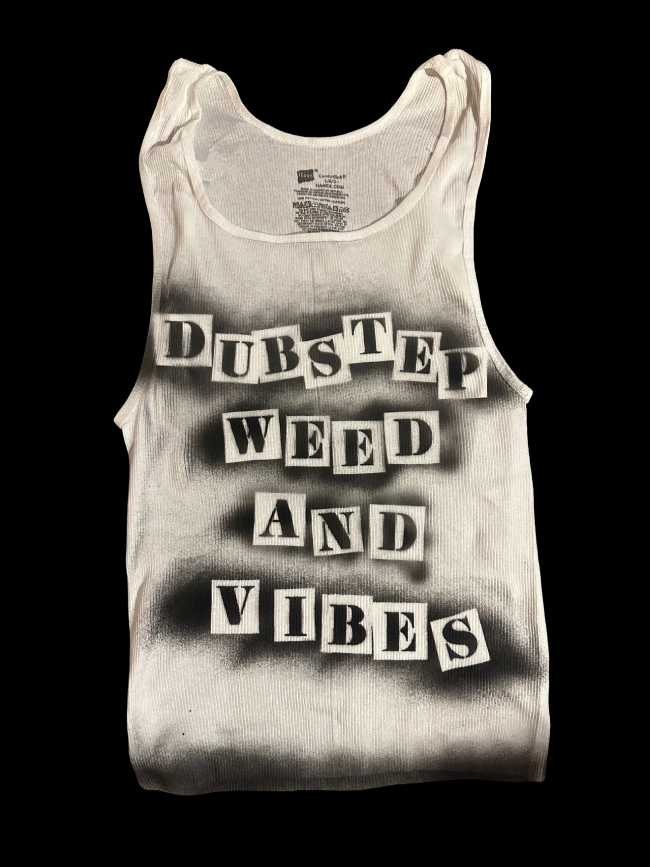 “Dubstep Stoner” tank - Large