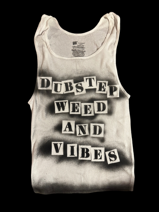 “Dubstep Stoner” tank - Large